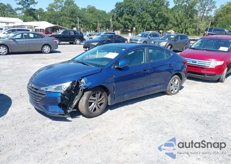 2020 Hyundai Elantra Sel из США, поврежденный, VIN 5NPD84LF8LH532217